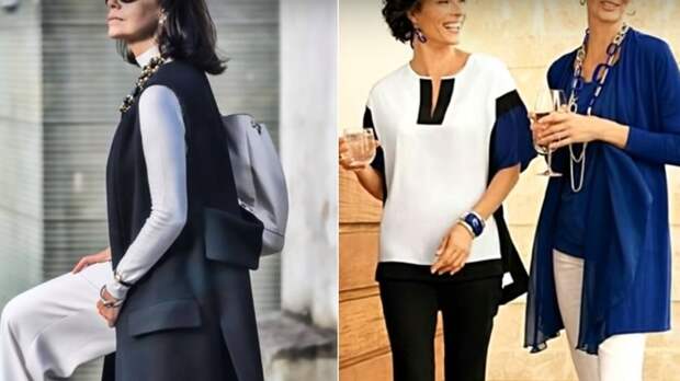 модная одежда для женщин после 50 лет
