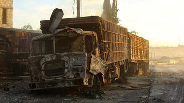 ВВС Сирии не могли атаковать гуманитарный конвой в темное время суток