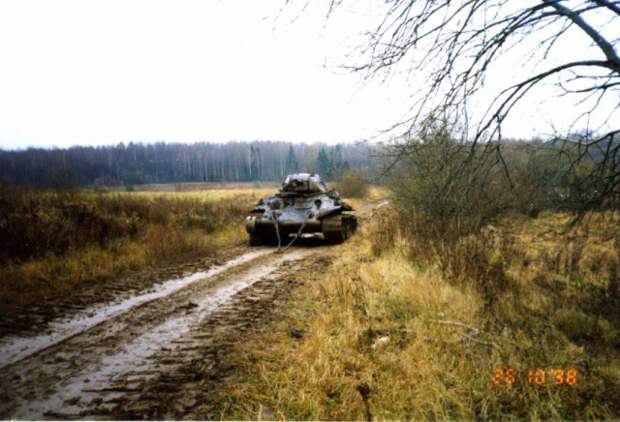 Подъём танка Т-34-76 из озера Жарки в 1998 году Великая Отечественная Война, танк Т-34-76