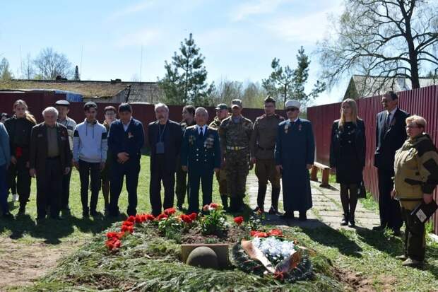 В Тверской области перезахоронили останки солдат