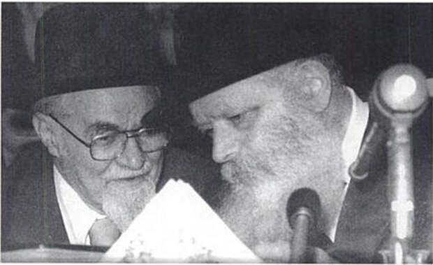 Chabad Leader Menachem Mendel Schneerson ---------- Глава Хабада Менахем-Мендл Шнеерсон