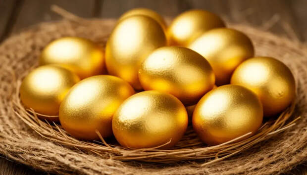 Куркума отдыхает: этот бабкин рецепт красит яйца в золото и приманивает удачу