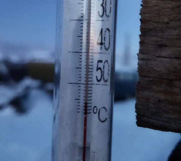 Температура в селе в Бурятии опустилась до отметки минус 56 градусов