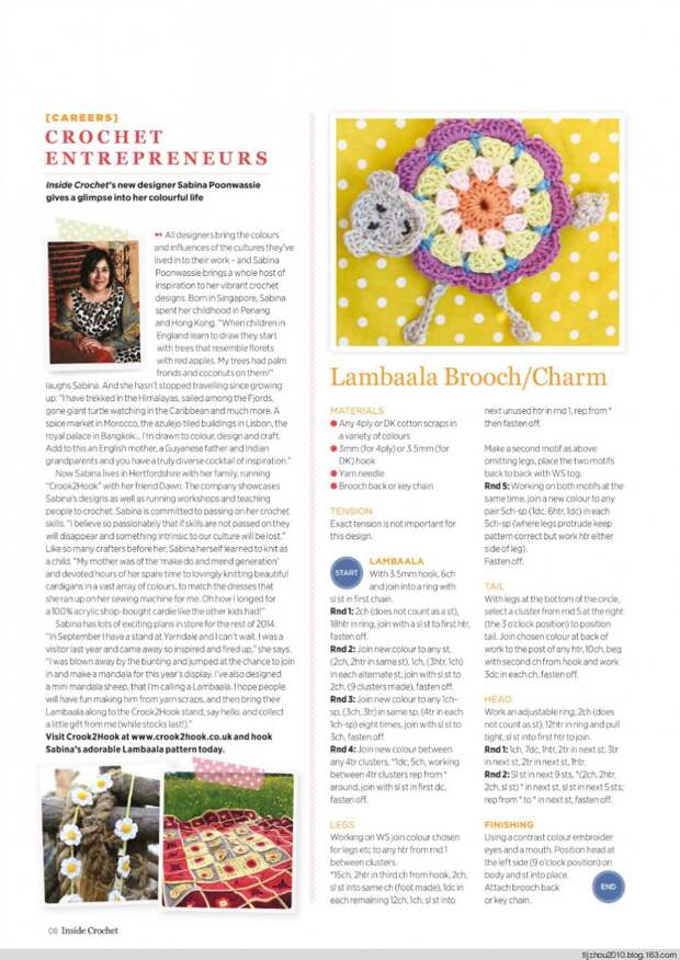 Inside Crochet №56 2014 - 紫苏 - 紫苏的博客 Inside Crochet №56 2014 - 紫苏 - 紫苏的博客