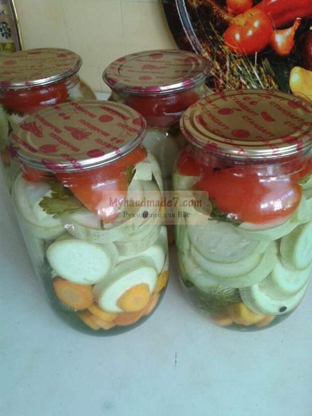Кабачки консервированные