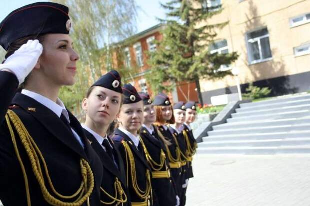 Девушки работающие в российской полиции
