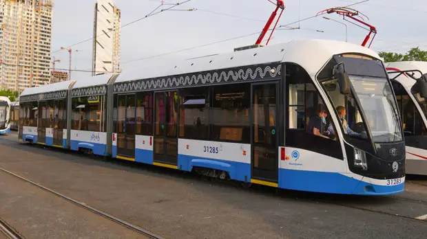 В Москве произошло ДТП с участием трамвая