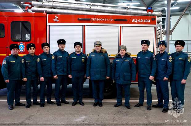 Александр Куренков дал поручения по развитию пожарно-спасательной инфраструктуры подразделений Северной Осетии