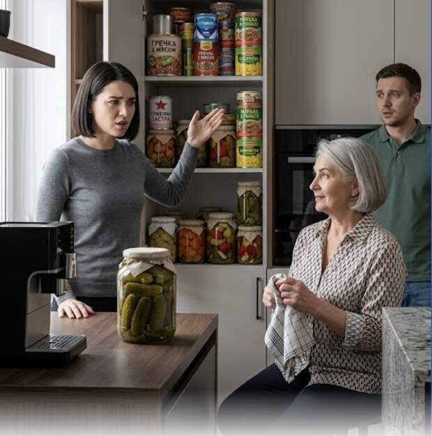 «Свекровь превратила мою кухню в склад провианта на случай апокалипсиса. Выбрасывать добро я не стала, но уже готовлю план возмездия»