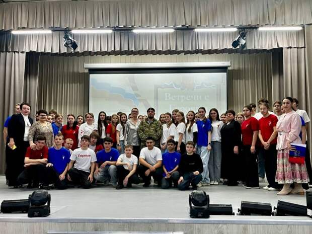 Первые Адыгеи пообщались с участником СВО