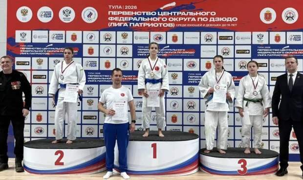 Тульские дзюдоисты завоевали семь медалей на домашнем Первенстве ЦФО