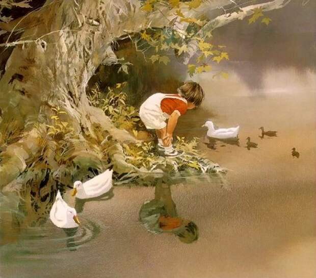 акварели художника Carolyn Blish-07