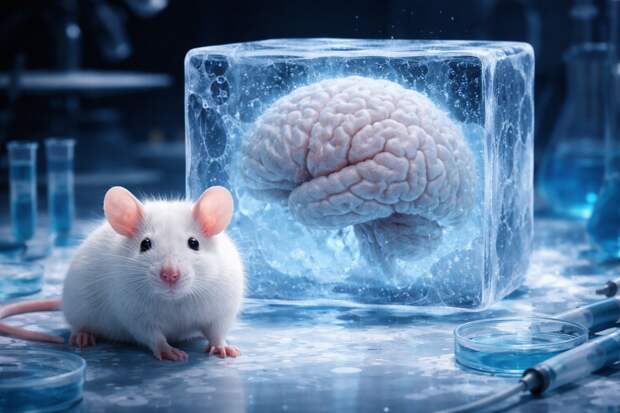 Немецкие учёные вернули электрическую активность витрифицированному мозгу мыши — что это значит для крионики