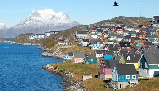 Прекрасная столица Гренландии.