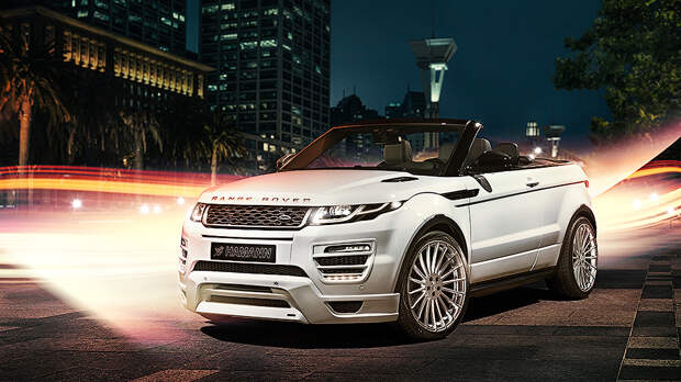 Ателье Hamann доработало кабриолет Range Rover Evoque