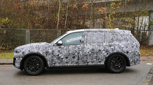 Шпионы сфотографировали самый большой вседорожник BMW