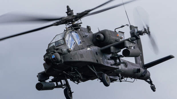 Вертолет ВВС США AH-64 Вертолет ВВС США AH-64 - РИА Новости, 1920, 23.02.2022