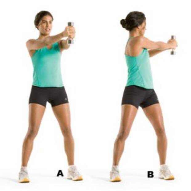 Dumbbell Arms exercise