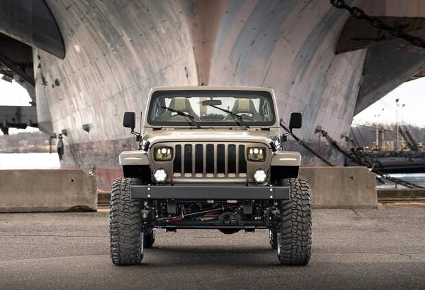 Модифицированный Jeep Wrangler от Quadratec