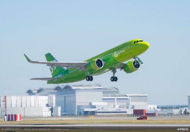 S7 Airlines первой в России пополнила флот самолетом Airbus A320neo