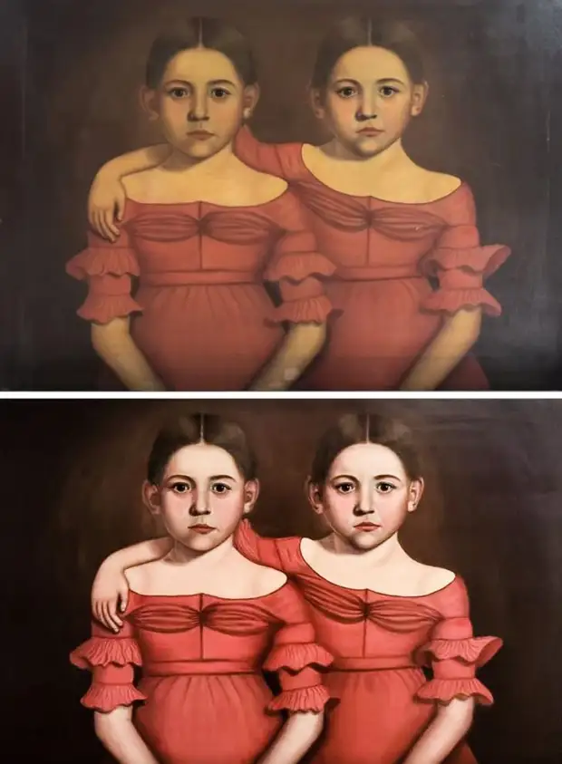 7 старинных картин до и после того, как к ним приложили руку реставраторы