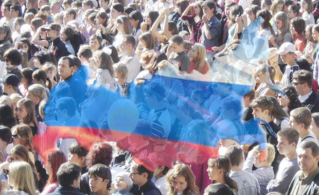 С начала года население России увеличилось на 214,6 тыс. человек