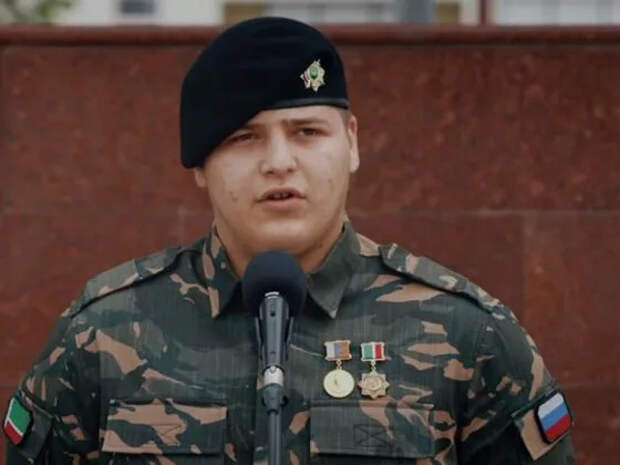 Сыну главы Чечни Адаму Кадырову вручили уже вторую медаль за месяц