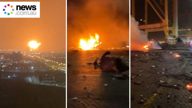 Мощный взрыв произошел в Дубае