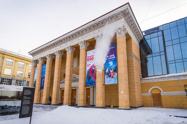 Песочный цвет кинотеатра «Победа» частью архитектурного кода Новосибирска