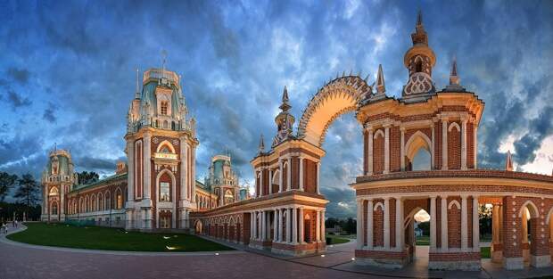 царицыно, ночное царицыно, музей-заповедник, фото с сайта
