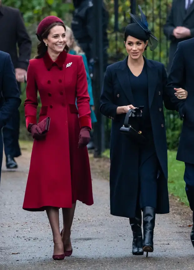 Кейт Миддлтон и принцесса Анна впервые вместе вышли в свет