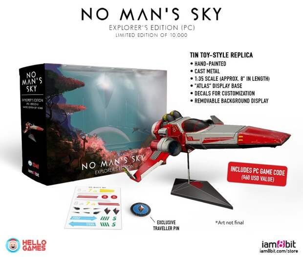 No Man’s Sky геймеры, игры, коллекционное издание