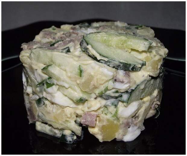 Мясной салат "Ростовский"