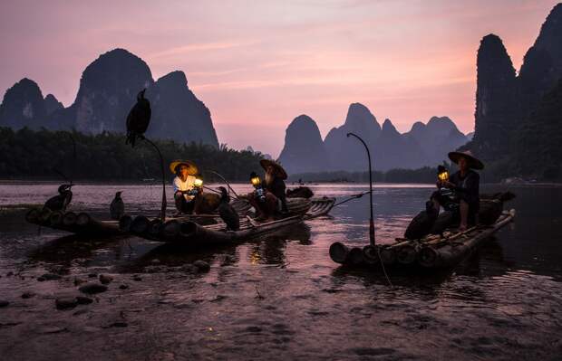 Riverof09 Красивые пейзажи китайской реки поэтов и художников