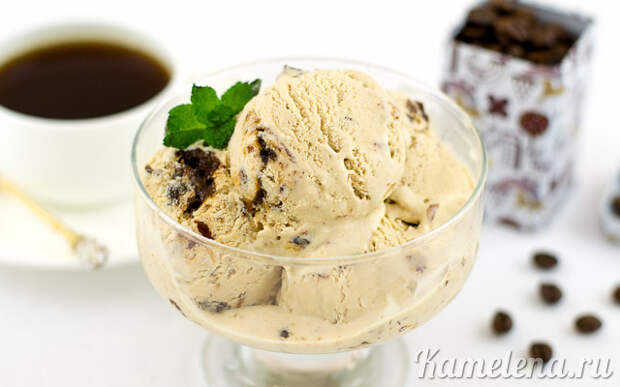Кофейное мороженое с черносливом — 9 шаг