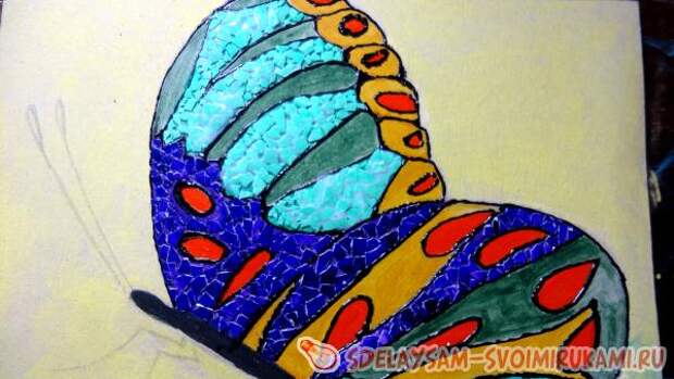 картина мозаика из яичной скорлупы картина мозаика из яичной скорлупы
