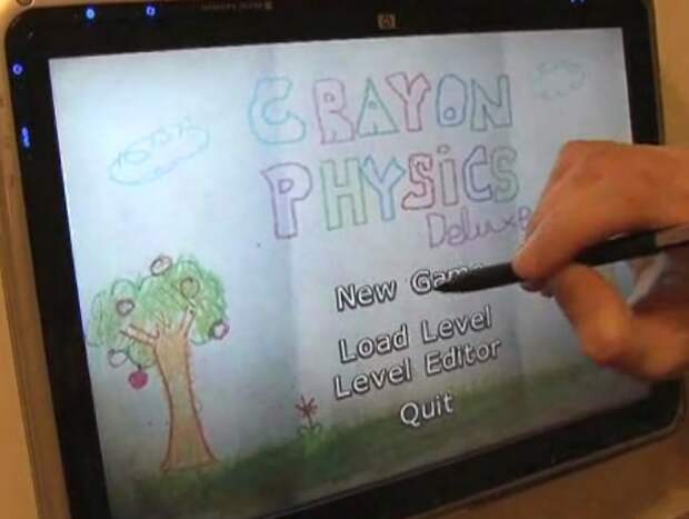Crayon Physics Deluxe - простая и такая полезная игра.