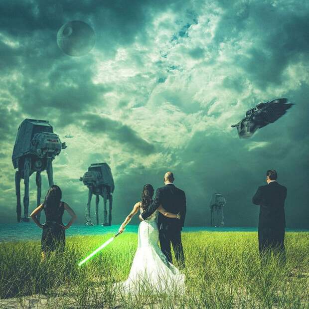 Crazy Wedding Party Attack Pictures (7 pics)