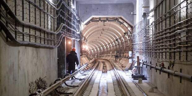 Собянин рассказал о ходе строительства станции метро «Стромынка»/ фото: mos.ru