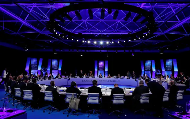 Блок-схема: в конгрессе США напомнили о «российской угрозе» перед саммитом НАТО