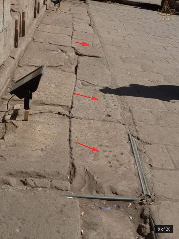 Спутники полигональной кладки в Египте