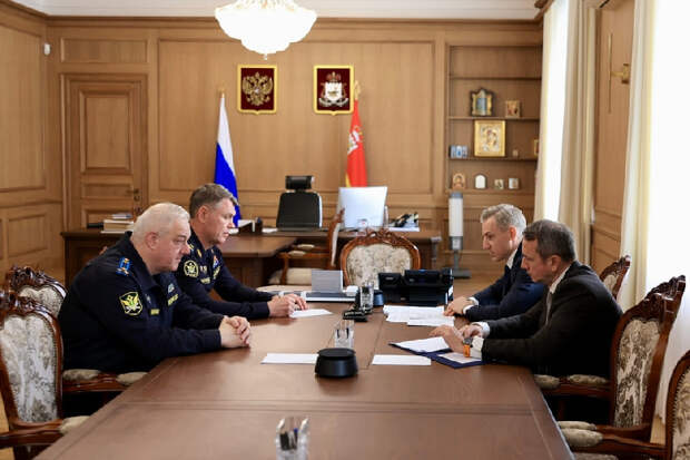Губернатор Смоленской области встретился с директором ФССП РФ Дмитрием Васильевичем Аристовым