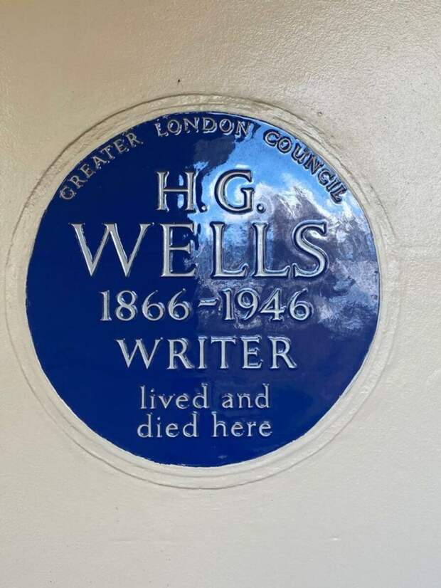 Бывший лондонский дом известного писателя-фантаста Герберта Уэллса продается за 13,95 миллиона фунтов стерлингов