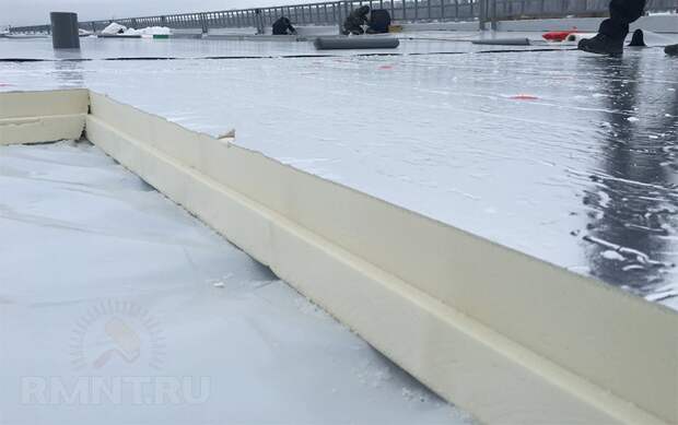 Утепление плоской кровли