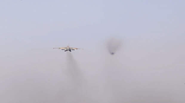 Штурмовики Су-25 в деле. Лучшее видео из зоны СВО