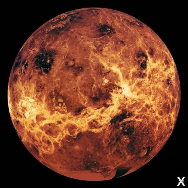 Карта Венеры