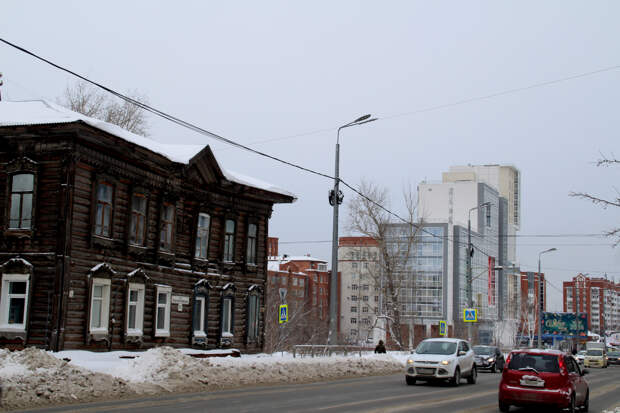 Томск, ул. Красноармейская / фото Natalya Dolidenok