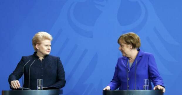 Президент Литвы поставила задачи канцлеру Германии