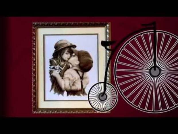 Картину "Первый поцелуй" (VERVACO), вышила себе, родственникам и на заказ. Очень нравится картина, вышивала и получала удовольствие. Видео по адресу: http://youtu.be/6_uL1lmaCeE