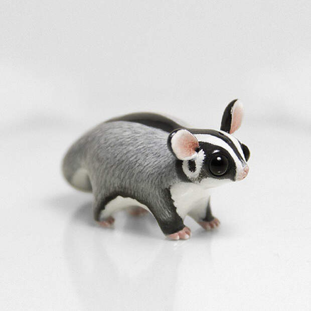 I Create Unique Animal Sculptures From Polymer Clay